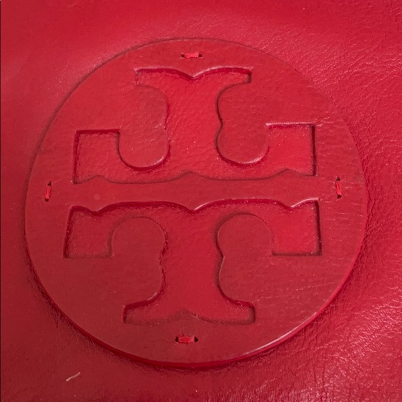Red leather Tory Burch purse - Picture 6 of 6